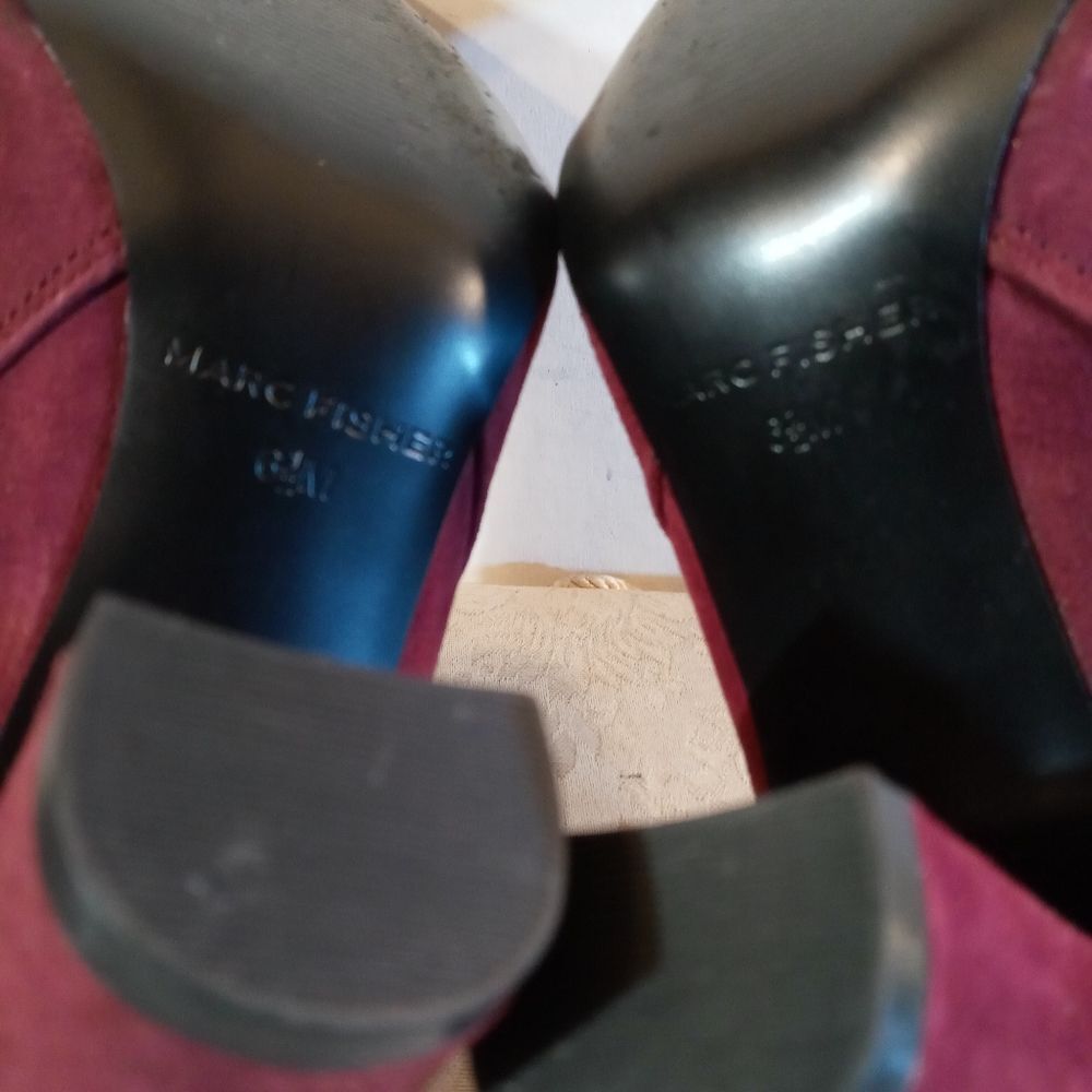 Marc Fisher Maroom Hydra Pointed Toe Block Heeled… - image 9